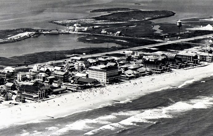 1946- Aerial View of Ocean City